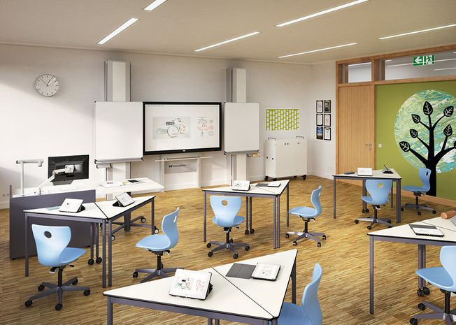 Møbler til skolen
